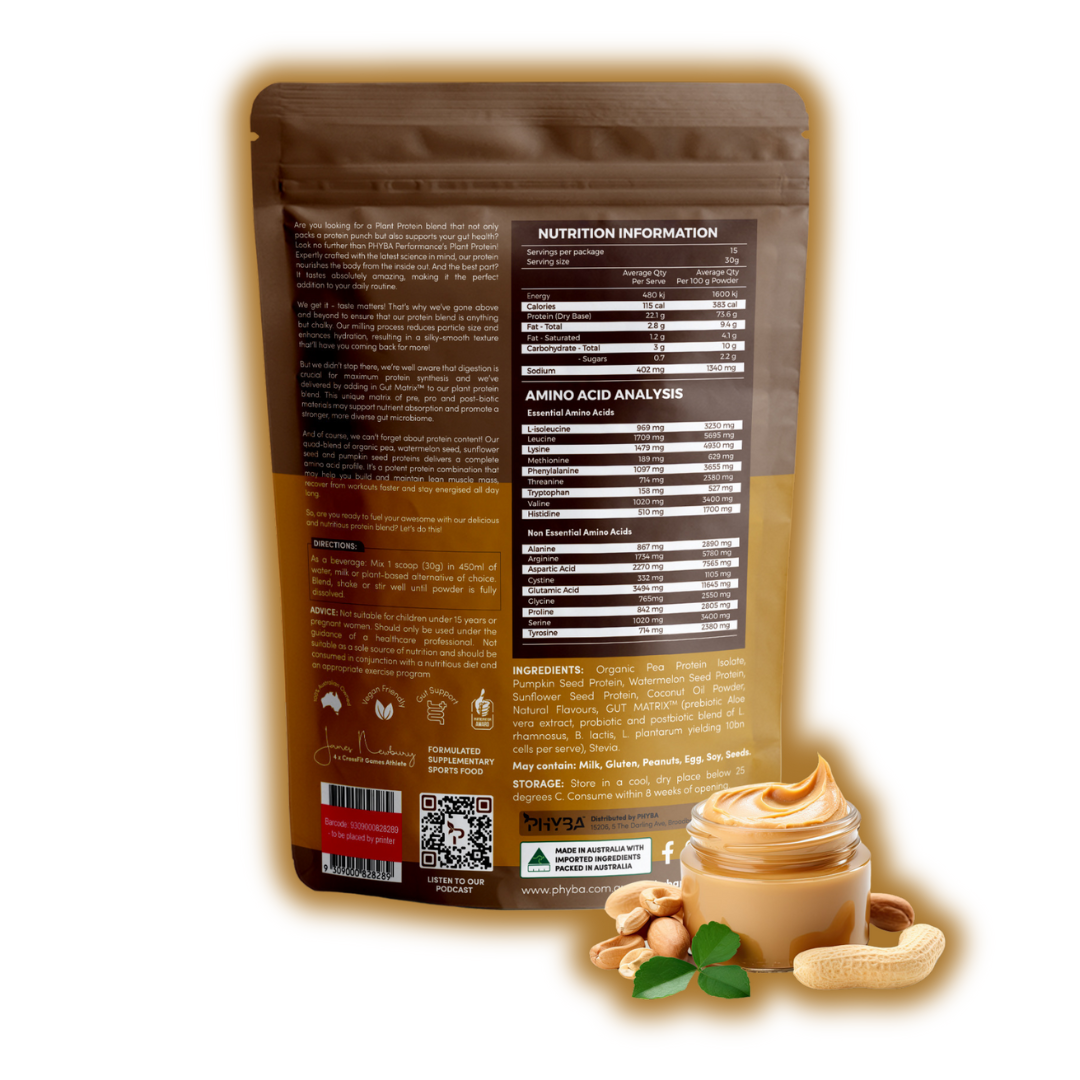 Phyba Peanut Butter Protein 900g